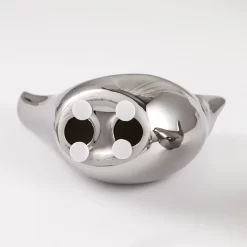 Modern Simple Luxury Silver Ceramic Bird Figurines - Image 6