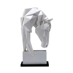 Horse Head Ornaments Resin Nordic Modern - Image 6