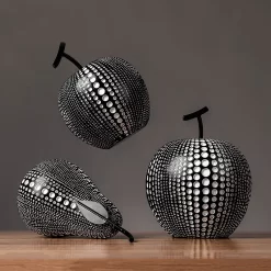Home Decor Accessories Lucky Apple Statue - Image 3