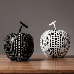 Home Decor Accessories Lucky Apple Statue - Image 2