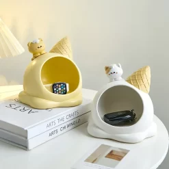 Minimalism Home Storage Decor Resin Sweet Cone - Image 4