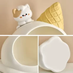 Minimalism Home Storage Decor Resin Sweet Cone - Image 6