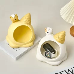 Minimalism Home Storage Decor Resin Sweet Cone - Image 2