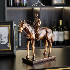 New Classical Equestrian Figurine Home Decor - Image 4