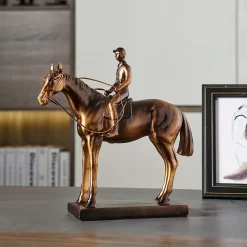 New Classical Equestrian Figurine Home Decor - Image 2