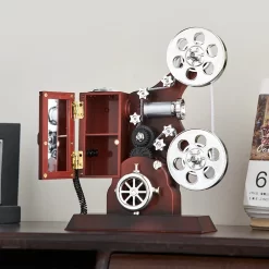 Retro Plastic Movie Projector Creative Home Decor - Image 4