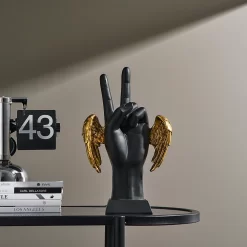 Abstract Black Gesture Figurine - Image 4