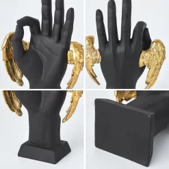 Abstract Black Gesture Figurine - Image 6