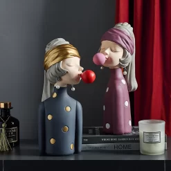 Modern home decorations Simplicity miniature sculptures - Image 2
