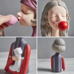 Modern home decorations Simplicity miniature sculptures - Image 6