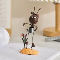 Bottom of the Stone Wrought Iron Furnishing Ant - Image 5