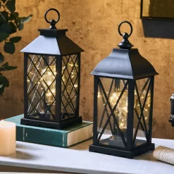 Vintage Plastic Black Wind Lamp - Image 4
