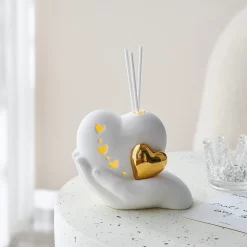 Minimalism Desktop Decor Accessories Heart Statue - Image 4