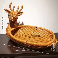 Rattan Woven Basket - Image 6
