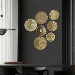 Luxury Golden Disc Wall - Image 3