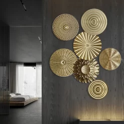 Luxury Golden Disc Wall - Image 4