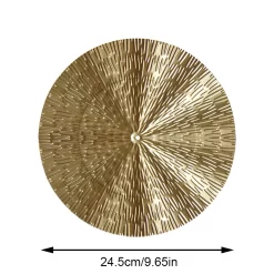 Luxury Golden Disc Wall - Image 6