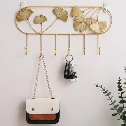 Nordic Style Golden Leaf Hook - Image 3