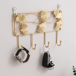 Nordic Style Golden Leaf Hook - Image 4
