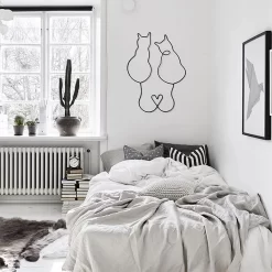 Creative Iron Art Cat Dog Wall - Image 5