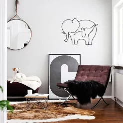 Creative Iron Art Cat Dog Wall - Image 4