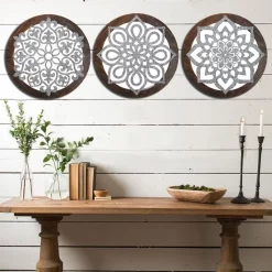 Vintage Wooden Round Board - Image 2