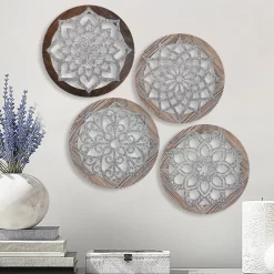 Vintage Wooden Round Board - Image 5
