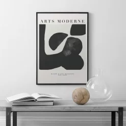 Wall Art Abstract Lines Girl Matisse Boho - Image 4