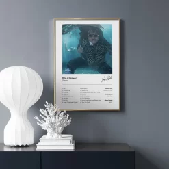 Singer Album Cover Ctrl Changes Gemini Damn Wall Art - Image 3