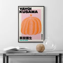Yayoi Kusama Pumpkin Abstract Nordic Posters - Image 2