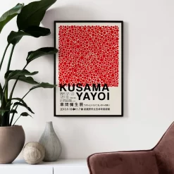Yayoi Kusama Pumpkin Abstract Nordic Posters - Image 3