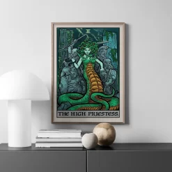 Tarot Medusa Triple Moon Goddess Hecate Wall Art - Image 5