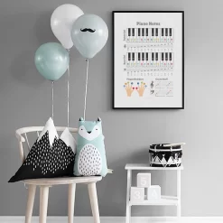 Music Piano Education Nordic Poster - Image 4