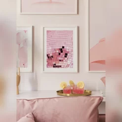 Female Figure Pink Disco Anything is Possible Wall Art - Image 2