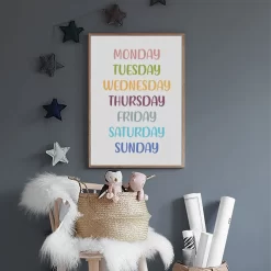 English Education Number Alphabet Date Month Color Posters - Image 3