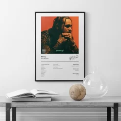 Singer Album Cover Chromatica Stoney Free Spirit Wall Art - Image 3