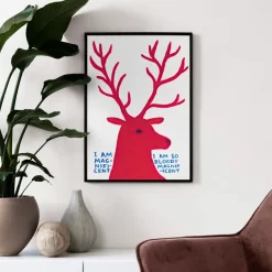 David Shrigley Mantis Frog Camel Umbrella Wall Art - Image 2