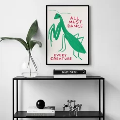 David Shrigley Mantis Frog Camel Umbrella Wall Art - Image 3