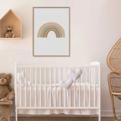 Cartoon Sun Rainbow Moon Stars Nursery Posters - Image 4