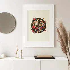 Retro Colorful Moth Camera Flower Posters - Image 5