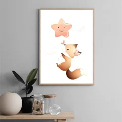Be Happy Fox Wall Art - Image 3