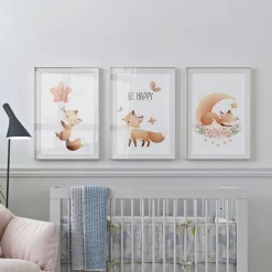 Be Happy Fox Wall Art - Image 2