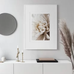 Wall Art Decoration Fresh Pink Flower Painting Canvas - Image 5