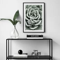 Wall Art Decoration Fresh Pink Flower Painting Canvas - Image 2
