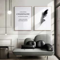 Feather Dandelion Quotes Wall Art - Image 4
