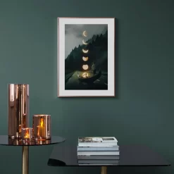 Space Astronaut Abstract Landscape Modern Wall Art - Image 3
