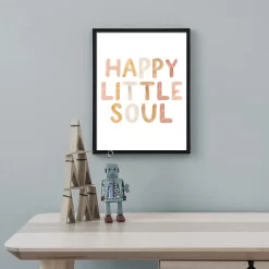 Cartoon Butterfly Sun Rainbow Baby Bedroom Wall Art - Image 5