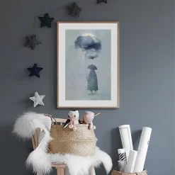 Abstract Whale Bear Jellyfish Fish Wall Art - Image 3