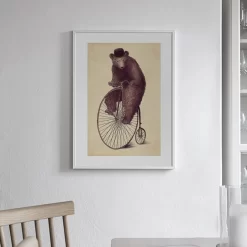 Abstract Whale Bear Jellyfish Fish Wall Art - Image 2
