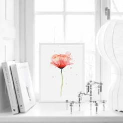 Pink Perfume Flowers Ice Cream Wall Art - Image 4